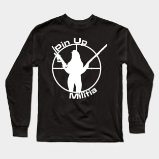 Pin Up Militia Long Sleeve T-Shirt